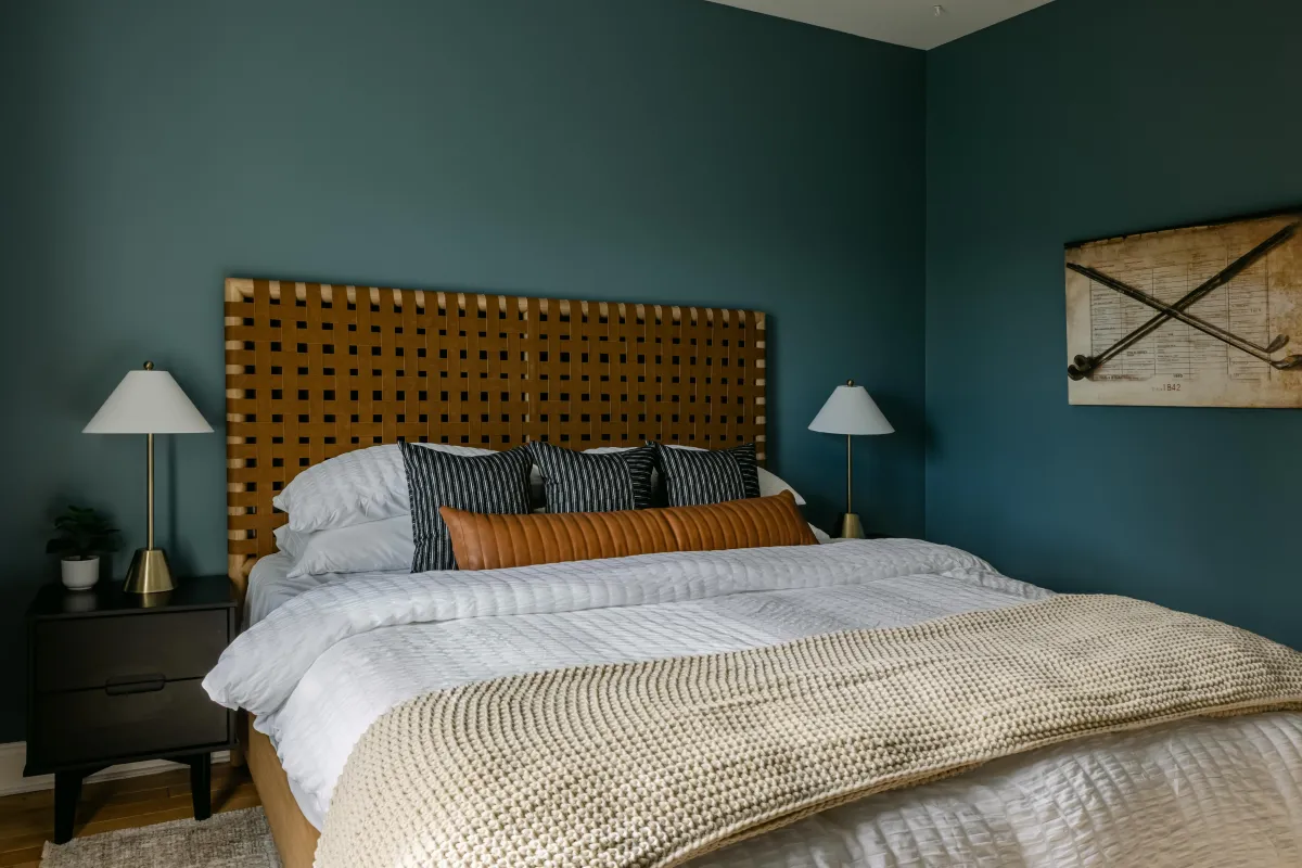 Bedroom 3 is equipped with a Smart TV, as are all the bedrooms