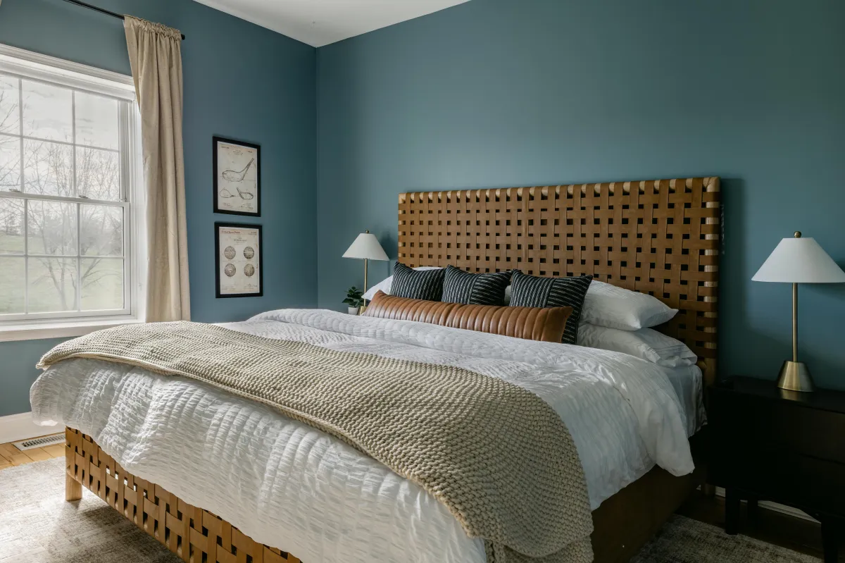 Bedroom 3 on the main floor designed for comfort