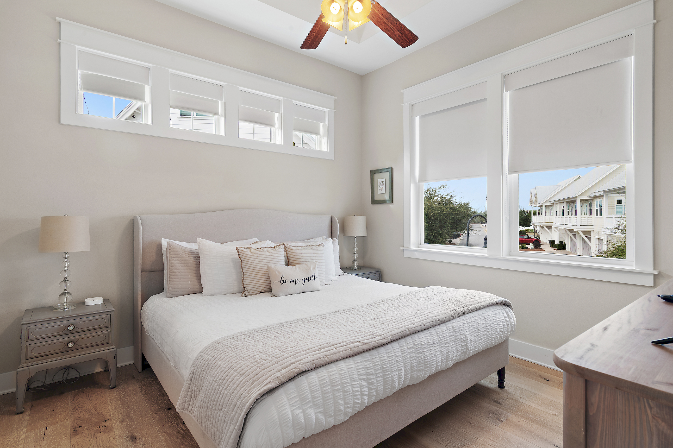 Soothing king master bedroom