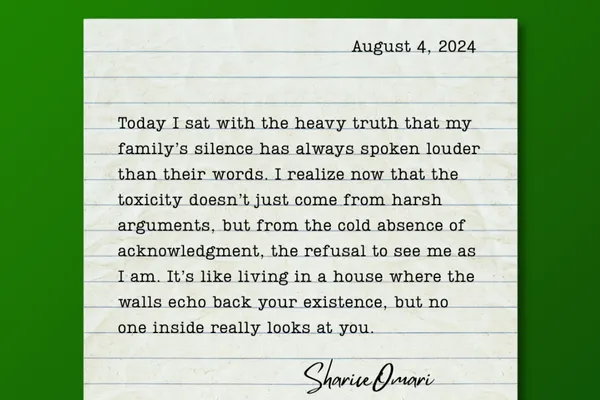 Journal Entry: The Weight of Silence