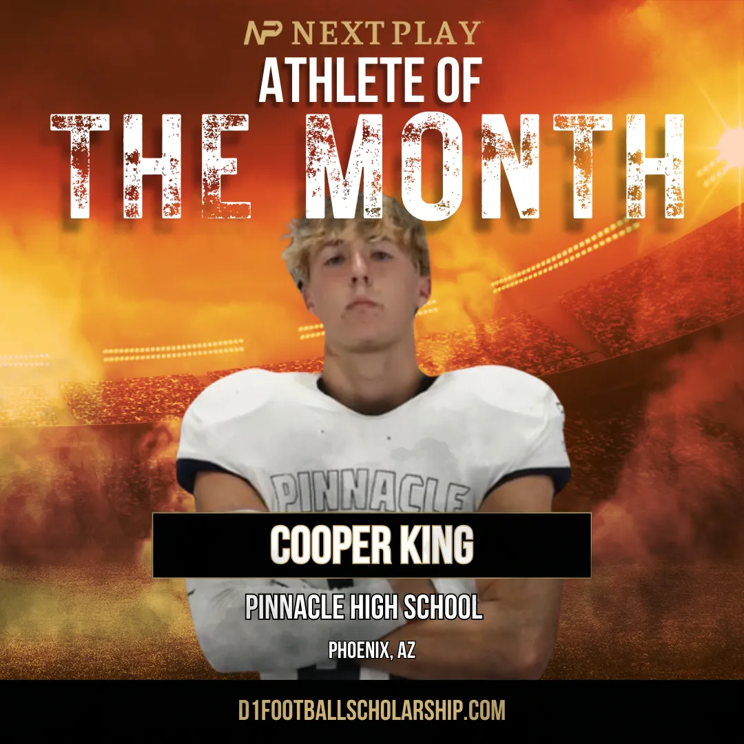 Cooper King | Next Play Athlete of the Month