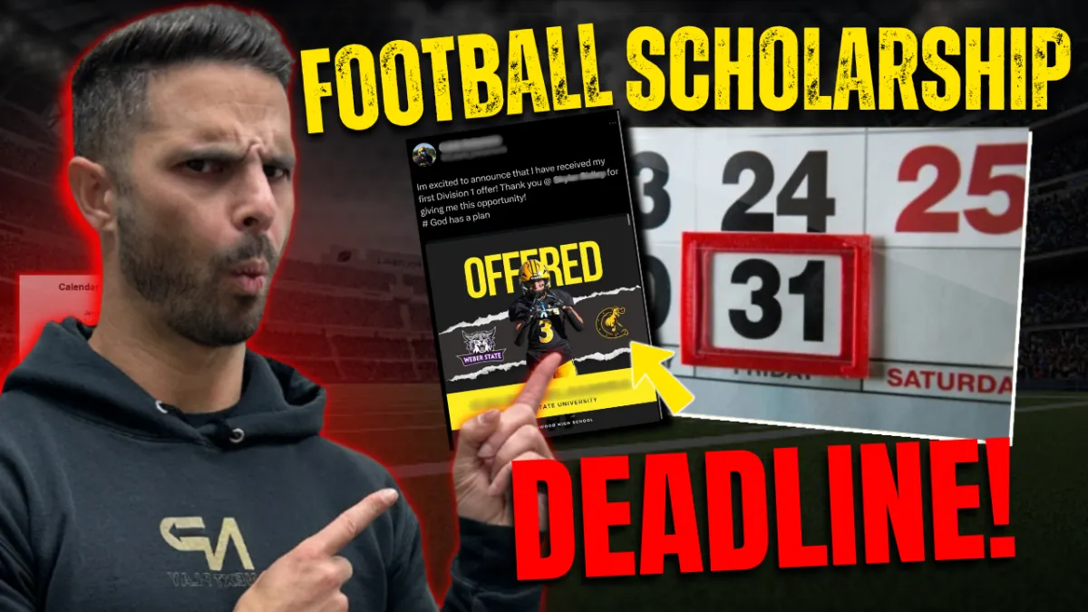 Important College Football Scholarship Deadlines You Need To Know