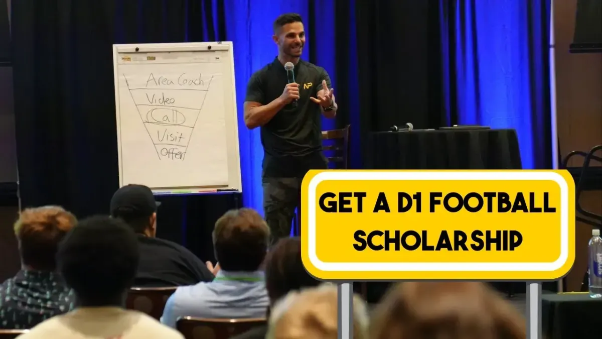 How to Get A Football Scholarship in the Portal Era Without Connections (Live Keynote)