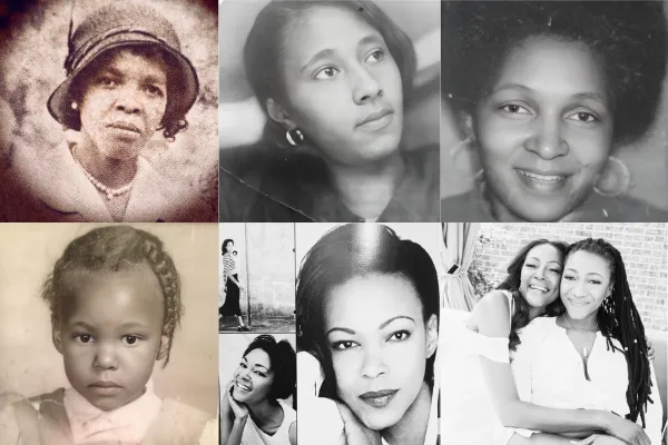 Great Grand Mommy, Grand Mommy, Mommy, Chloé, and Daughter