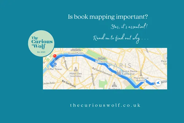 a map of Paris to symbolise the need for a map of a book.