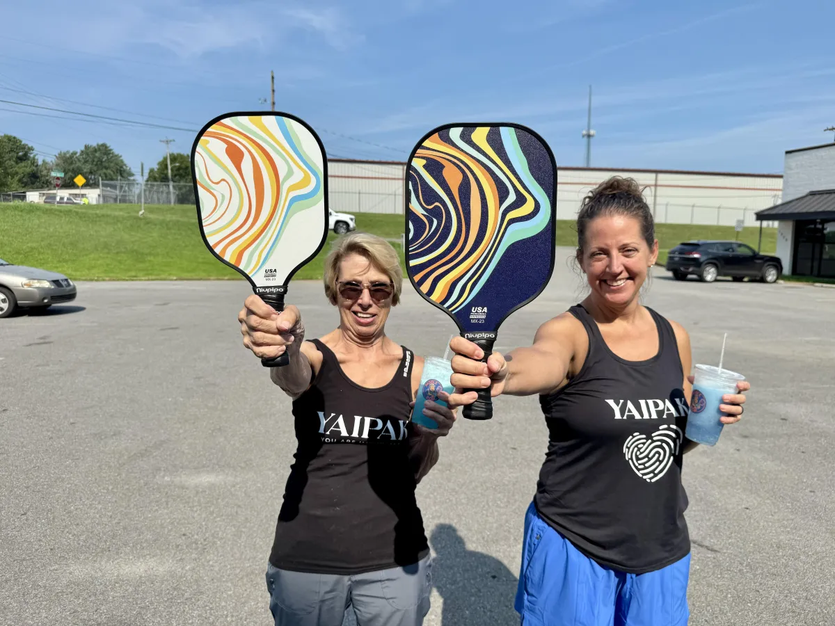We welcome all enjoyers of pickleball and soda here at Paddle & Pop