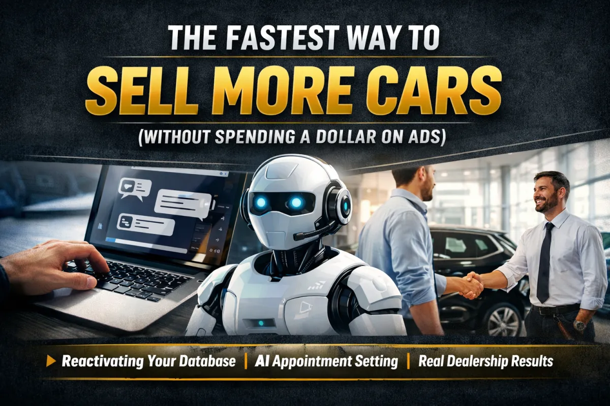 Sell More Cars With No Ads