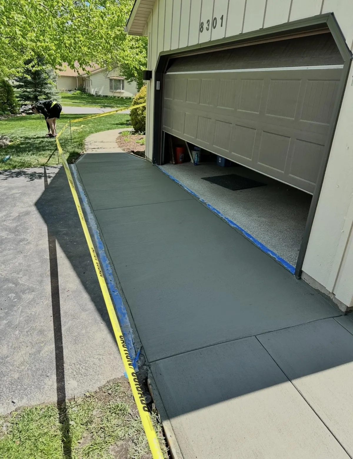 Concrete Walkway