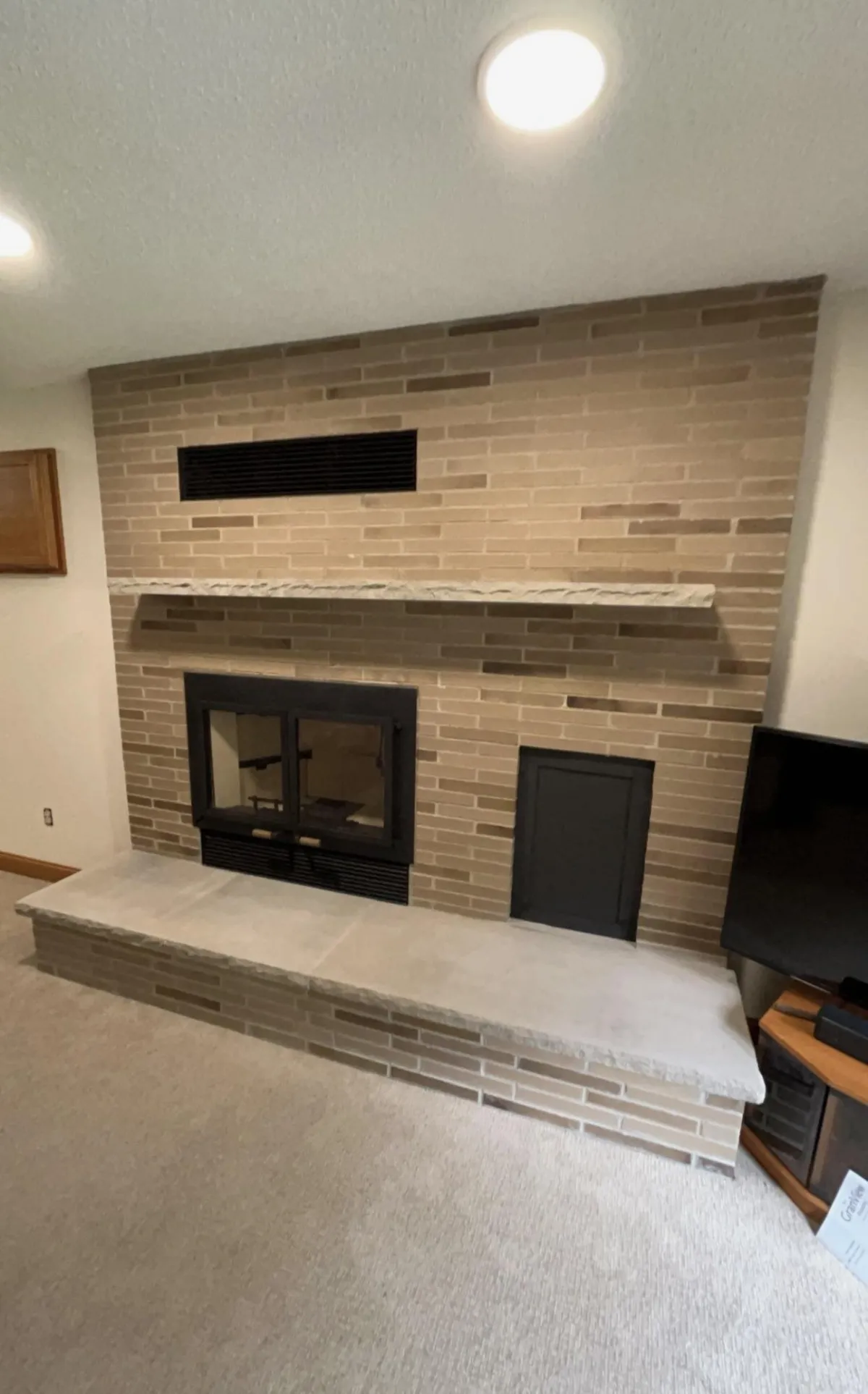 Basement Fireplace Repair