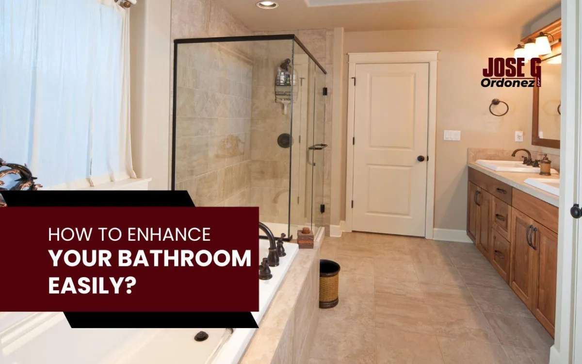Fresh paint color in bathroom for an easy upgrade