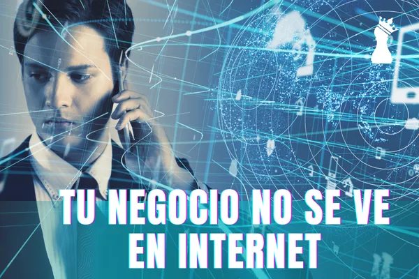 Tu negocio sí es bueno. Pero en internet no se nota.