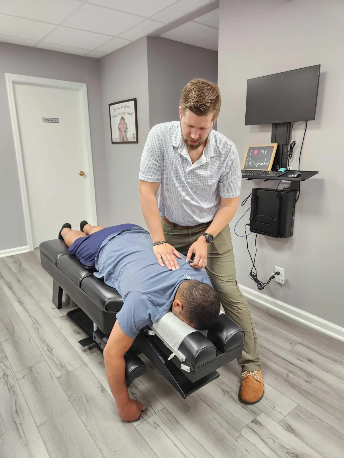 Chiropractic adjustmen