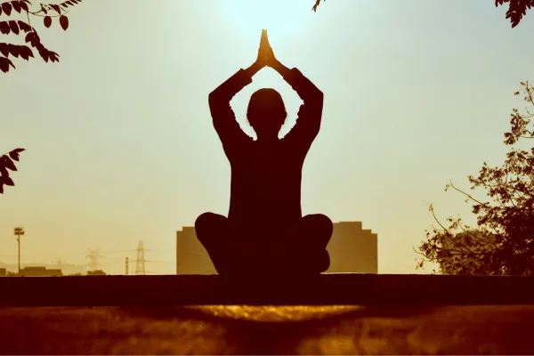 Yoga in nature