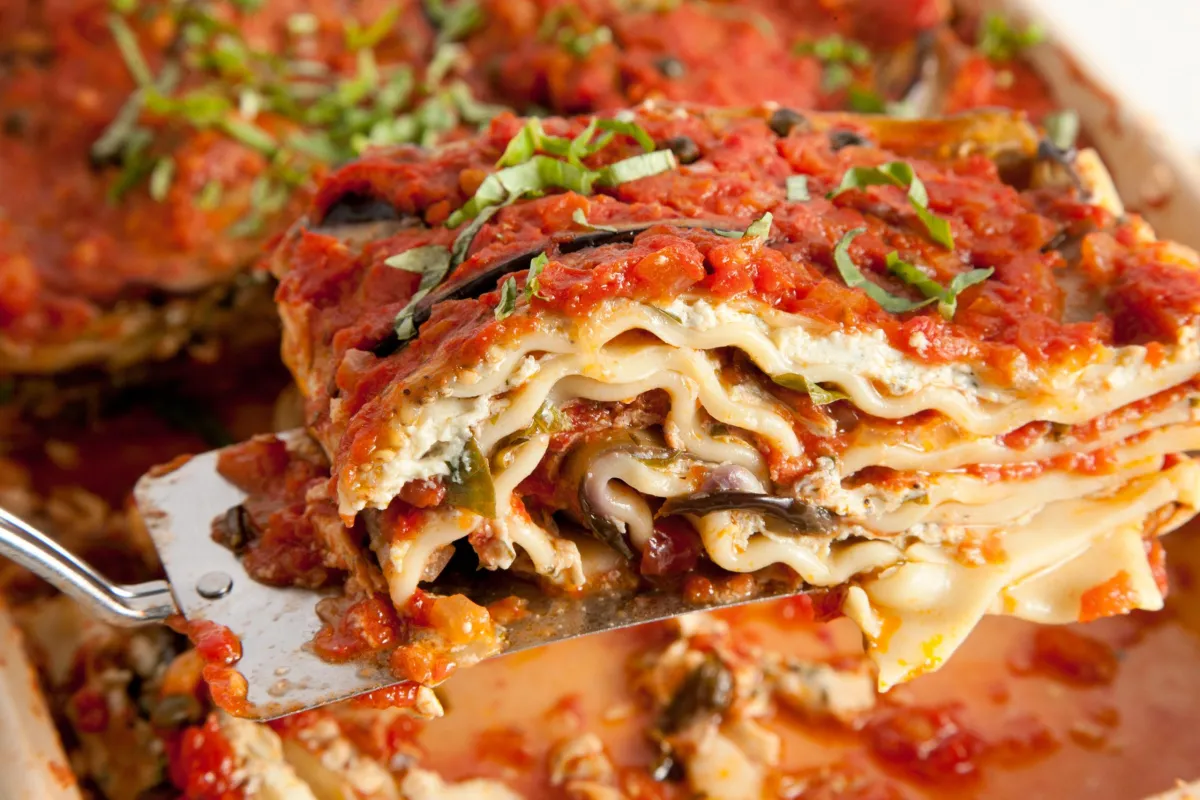 ROASTED VEGETABLE LASAGNA