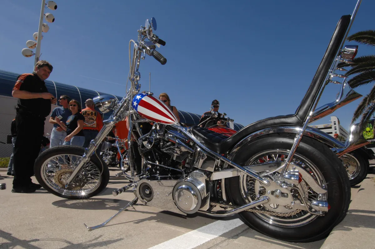2005 Captain America Tribute Bike
