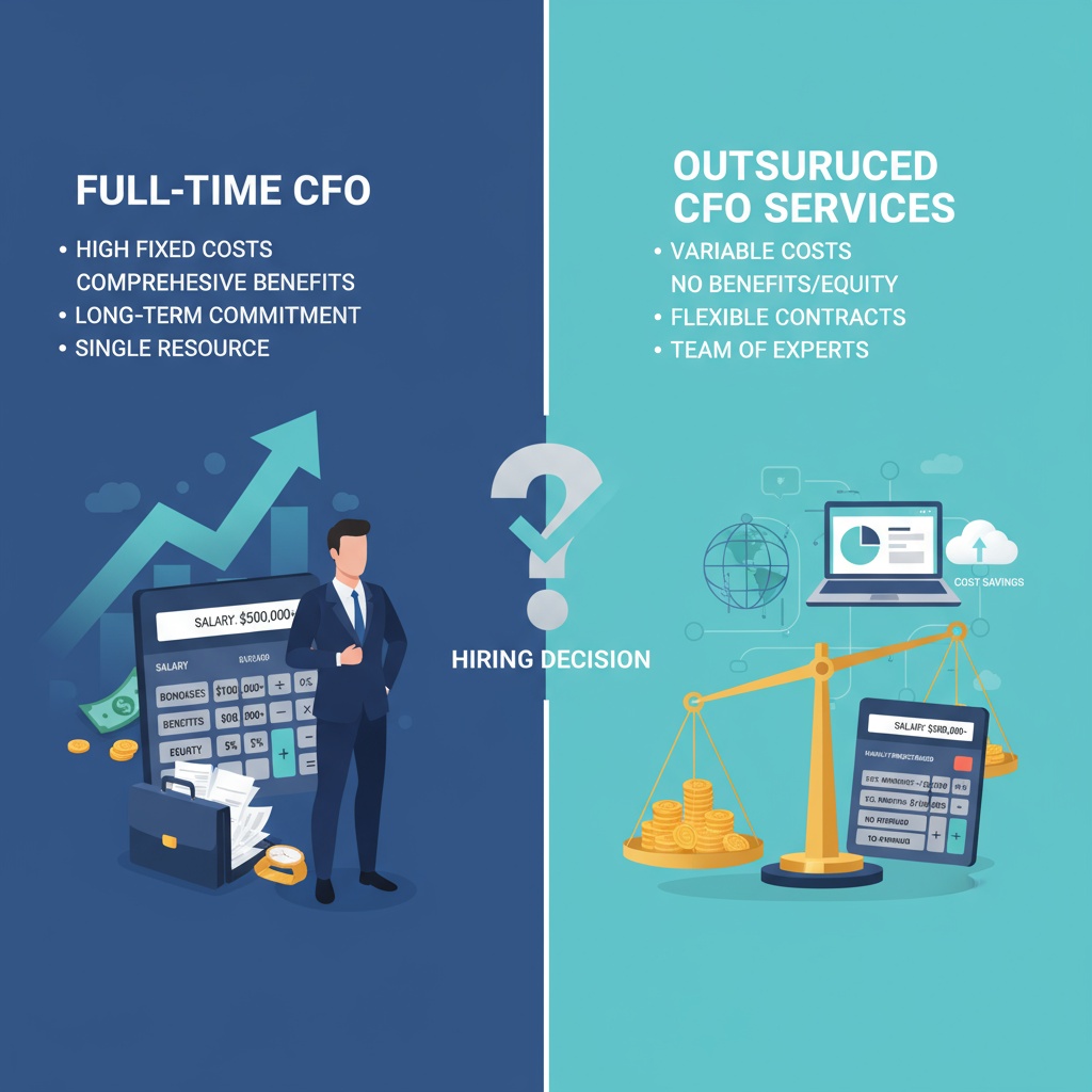 Outsourced CFO vs. Internal Accounting team comparison