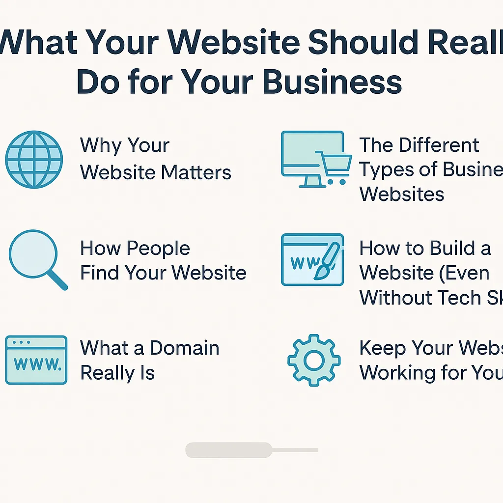 What Your Website Should Do for Your Business