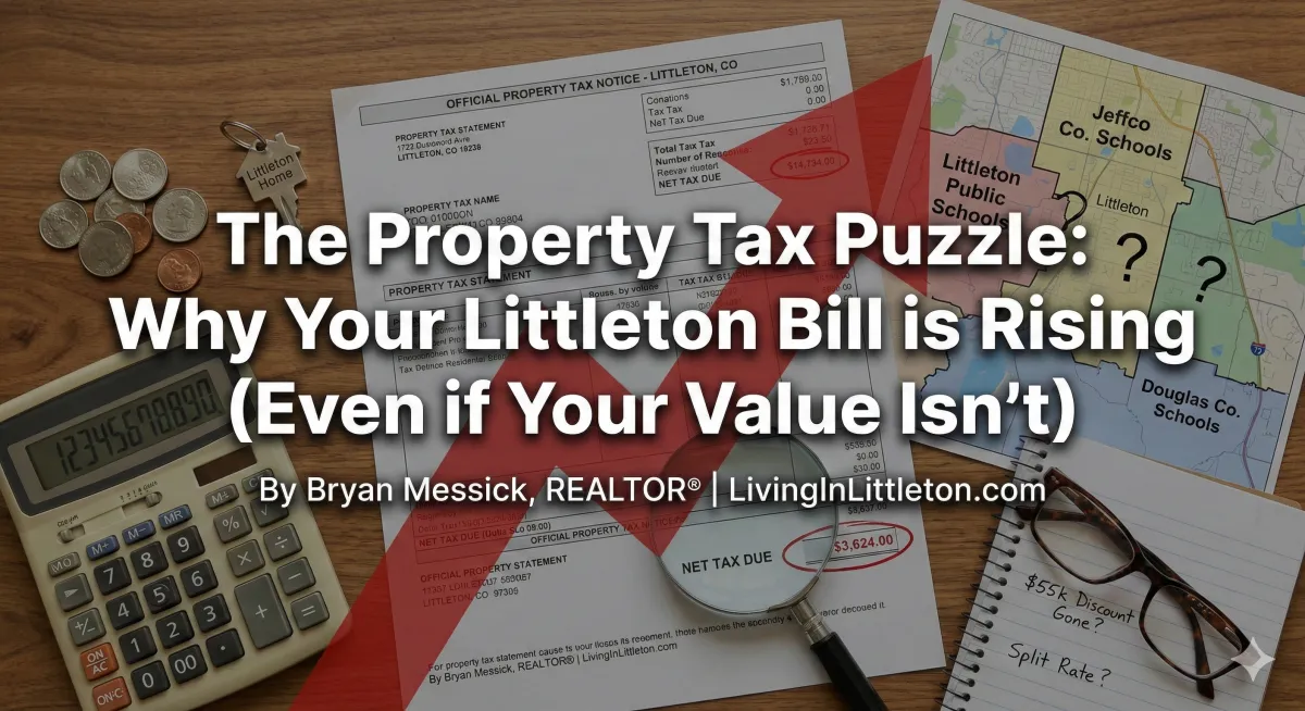 The Property Tax Puzzle: Why Your Littleton Property Tax Bill is Rising (Even if Your Value Isn't)