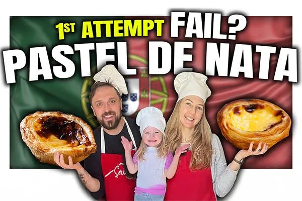 We Tried Pastéis de Nata at Home — First Attempt (Success or Fail?)