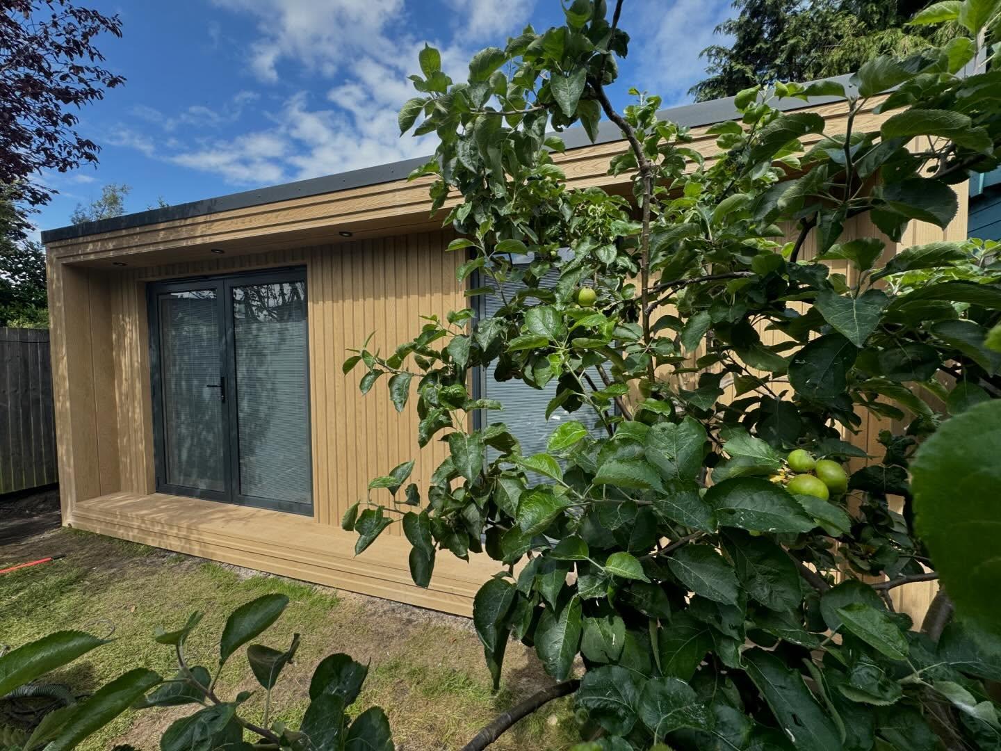 Fully insulated garden room