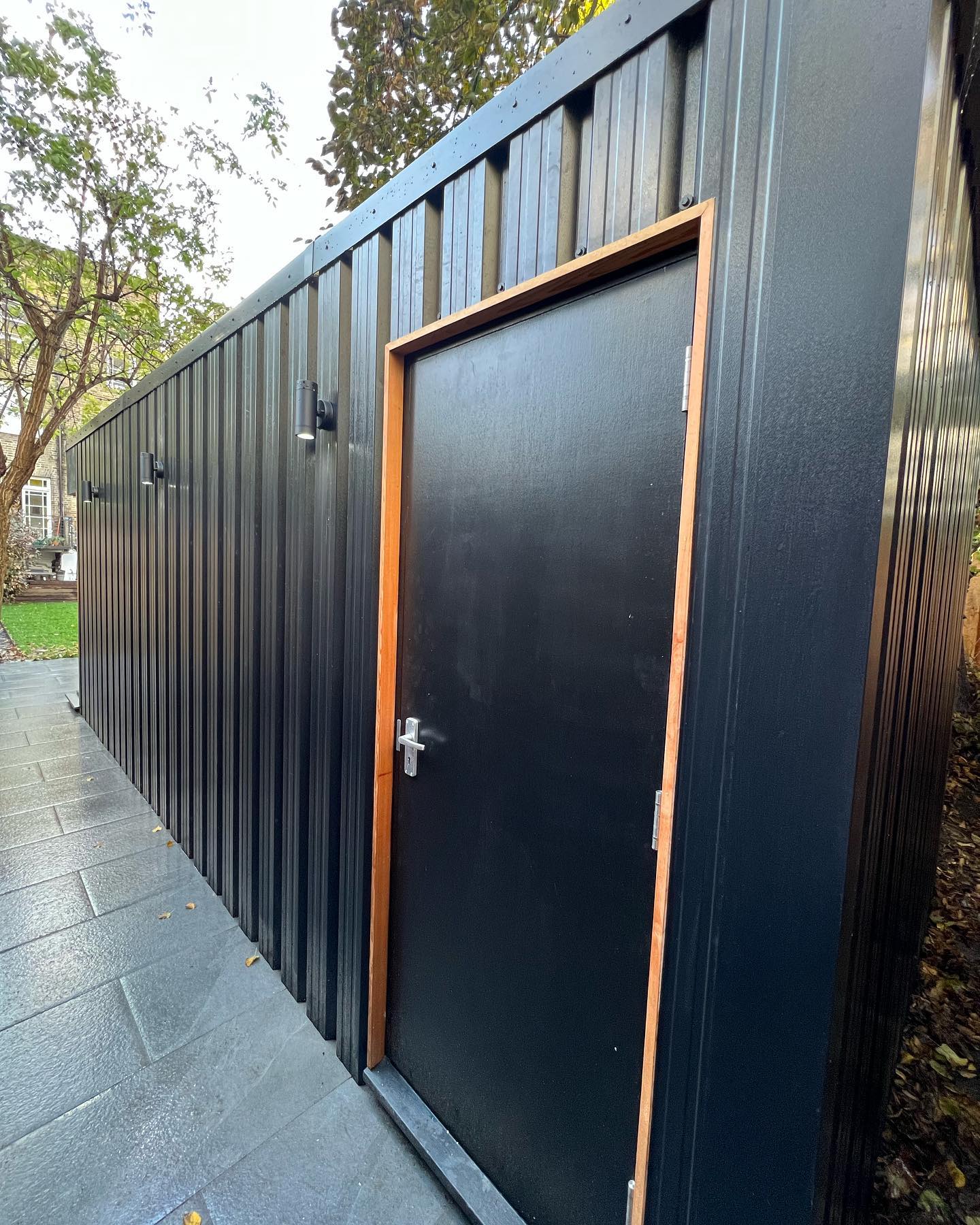 Garden room installation