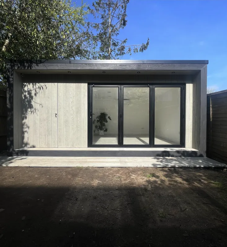 Modern garden room exterior