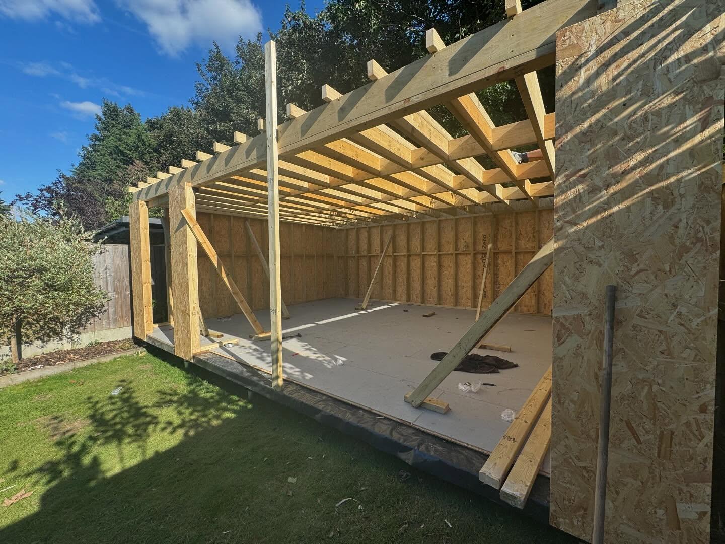 Garden room construction