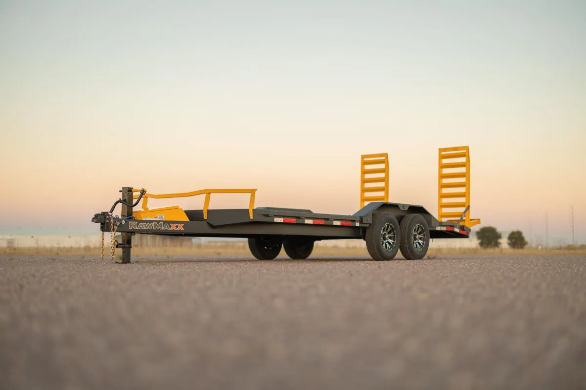 Lowboy Trailer - Leadfoot Rentals