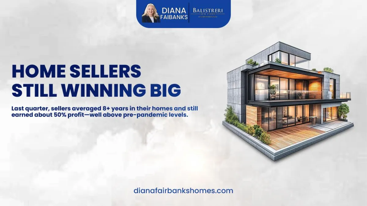 Despite market cooldowns, homeowners selling in 2025 are still seeing average profits of 50%. Discover why this year remains one of the best times to cash in on your home's value.