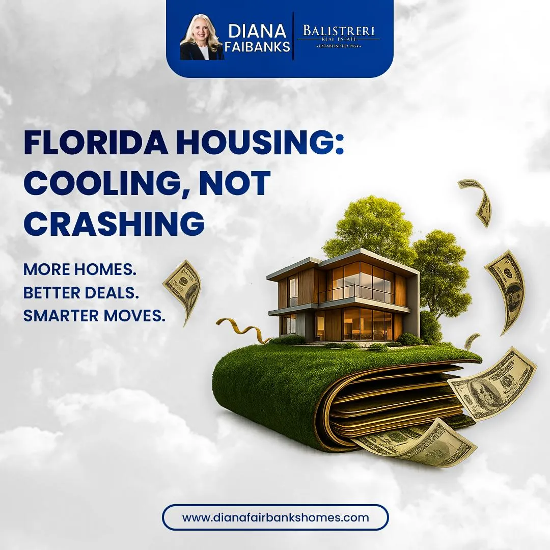 Florida’s housing market in 2025 is cooling, not crashing. Learn about price trends, mortgage rates, hidden costs, and what it means for buyers and sellers.