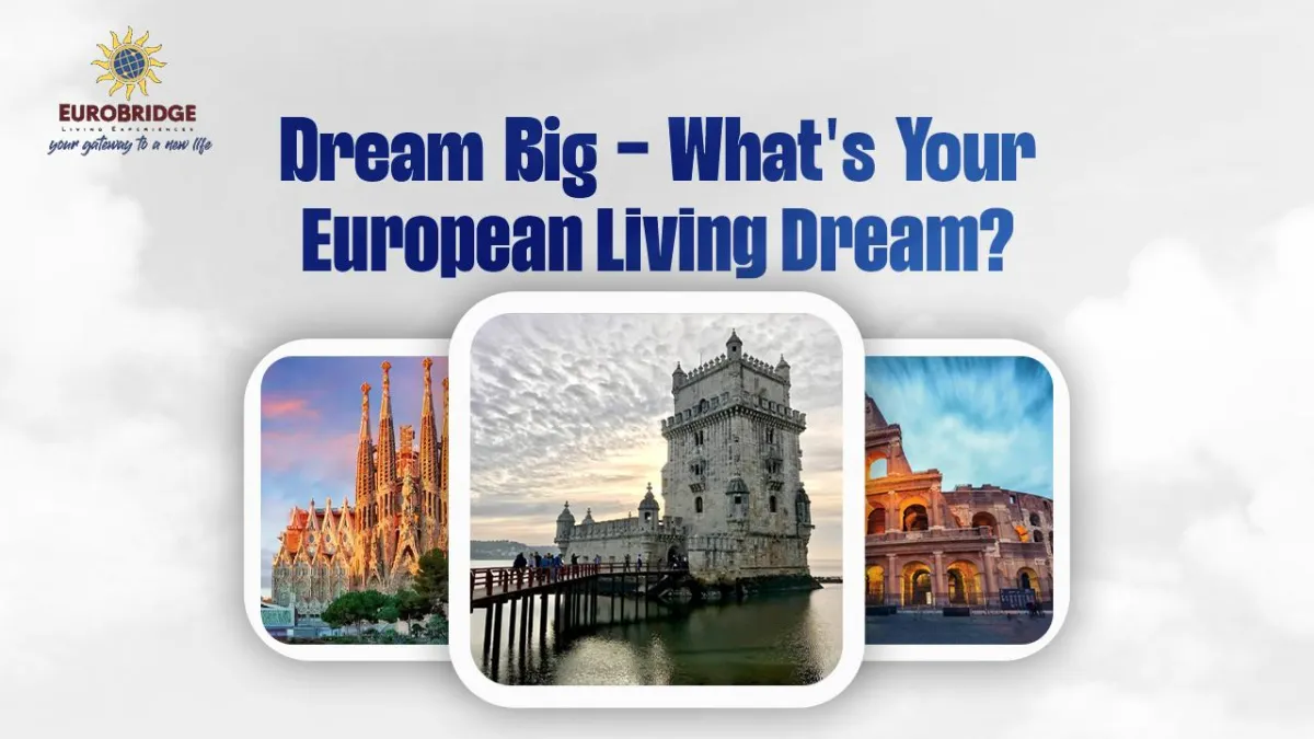 Start planning your dream life in Europe with EuroBridge. Discover how to choose your ideal destination, set a timeline, and understand visa or residency options to make your European living dream a reality.