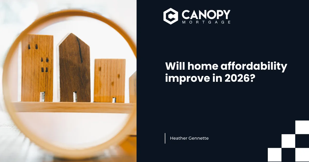 Will home affordability improve in 2026?