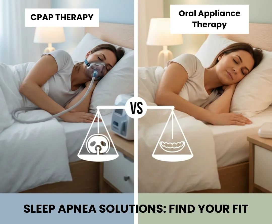 CPAP vs Oral Appliance: Which Works Better for Sleep Apnea?