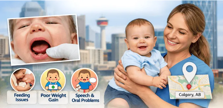 Signs Your Baby Might Have a Tongue Tie in Calgary