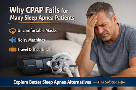 Why CPAP Fails for Many Sleep Apnea Patients