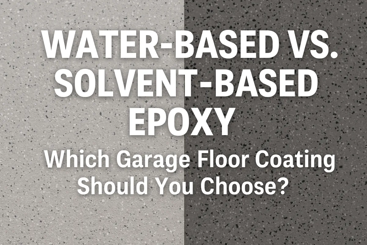 Types of Epoxy Floor Coatings: Garage to Marble Designs Explained