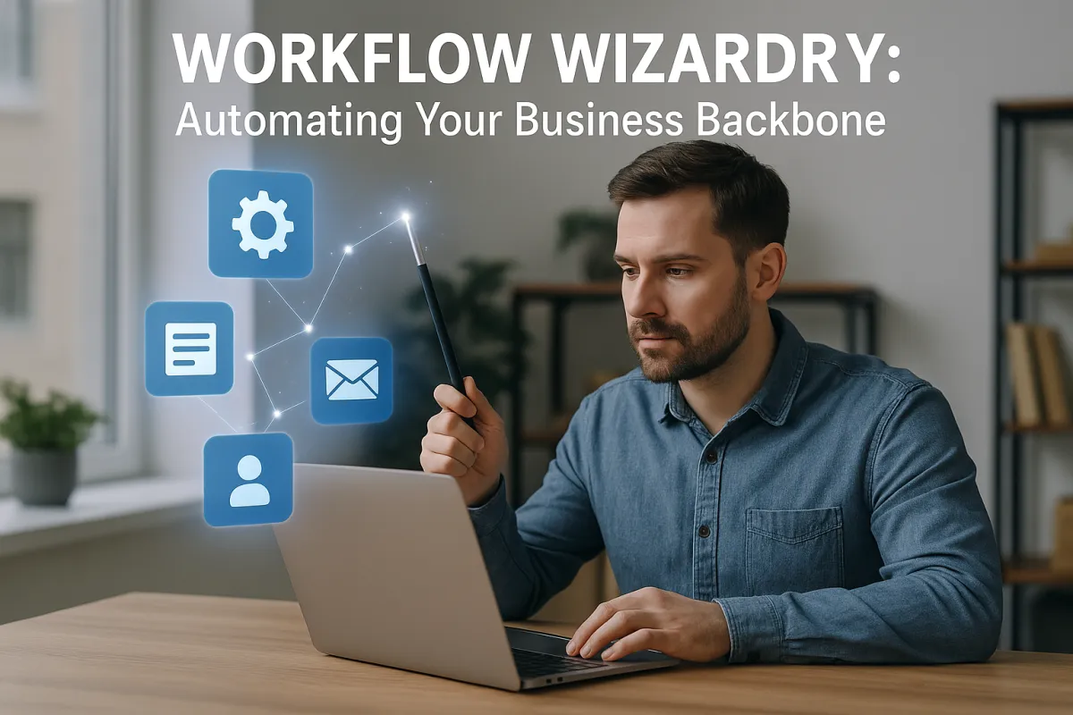Workflow Wizardry: Automating Your Business Backbone