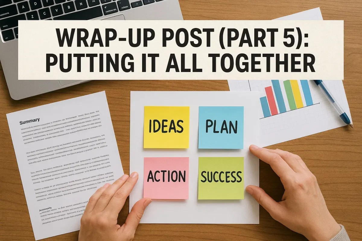 Wrap-Up Post (Part 5): Putting It All Together