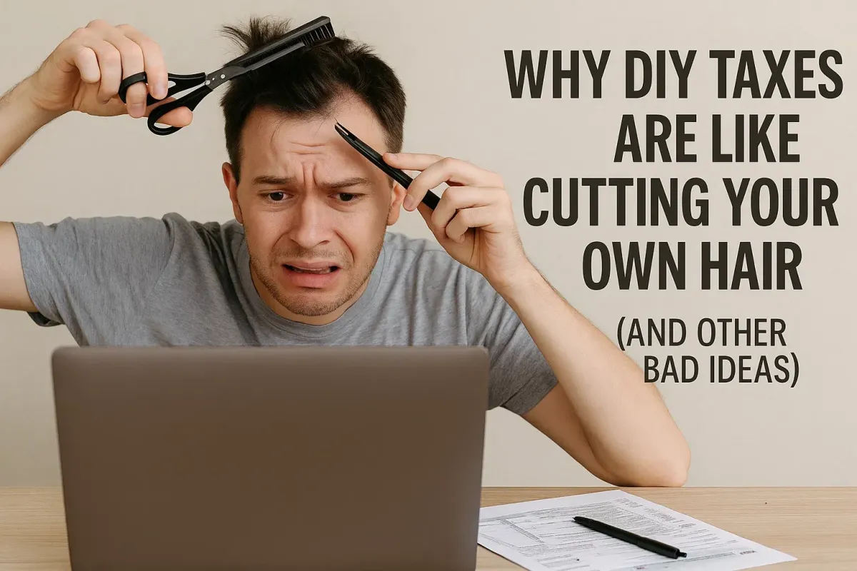 Why DIY Taxes Are Like Cutting Your Own Hair (and Other Bad Ideas)