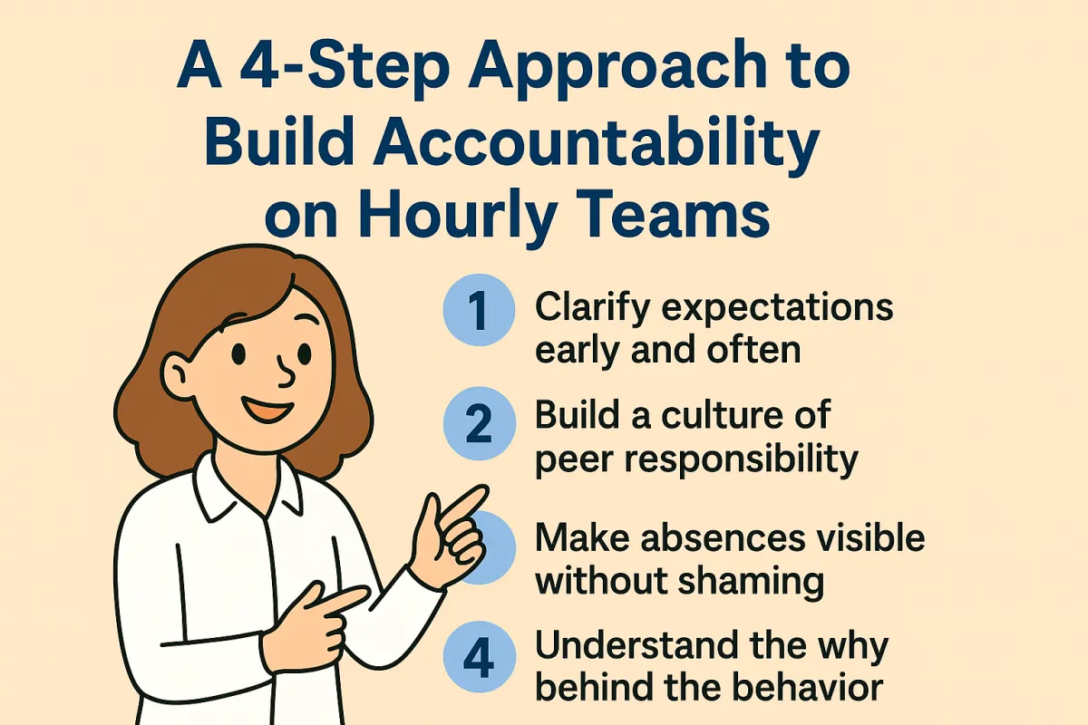 A 4-Step Approach to Build Accountability on Hourly Teams