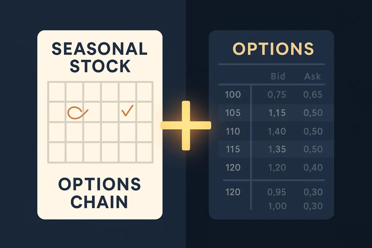 How to Layer Seasonal Stock Setups with Options for Extra Income