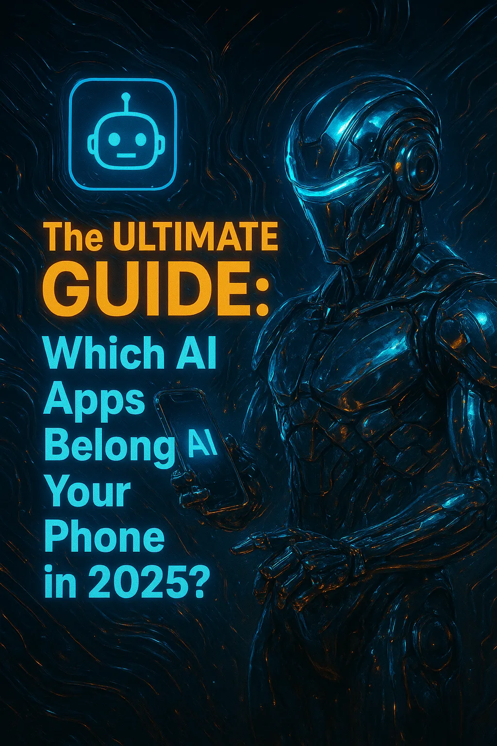Futuristic Glistening Robot 2077 with Words ULTIMATE GUIDE: AI APPS