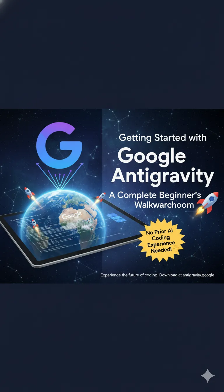 Getting Started with Google Antigravity: A Complete Beginner’s Walkthrough 🚀 (No Prior AI Coding Experience Needed!)