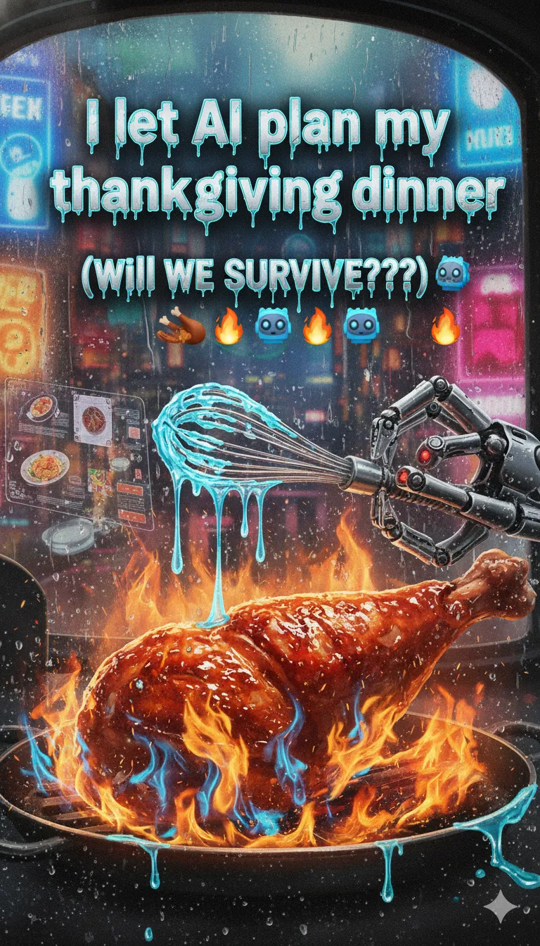 😱I Let an AI Agent Plan My Entire Thanksgiving Dinner🤯