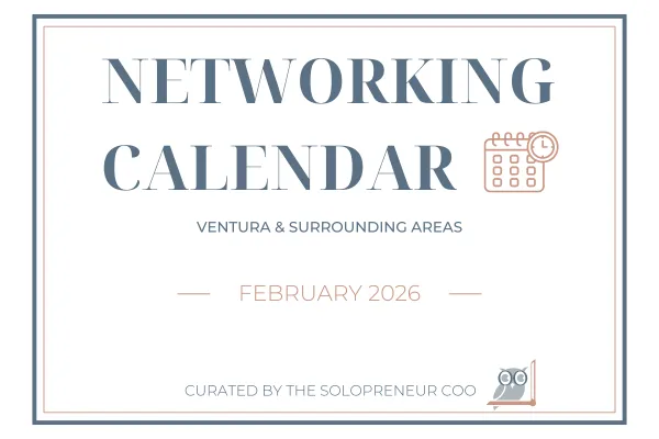 February 2026 Networking Calendar