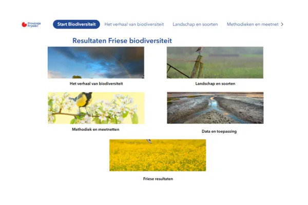 Voorbeeldig informatieportaal Biodiversiteit 