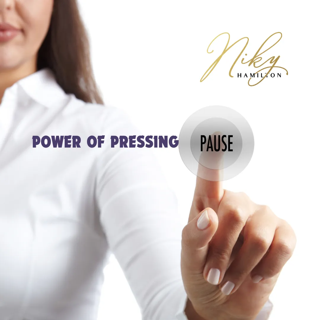 Power in pressing pause