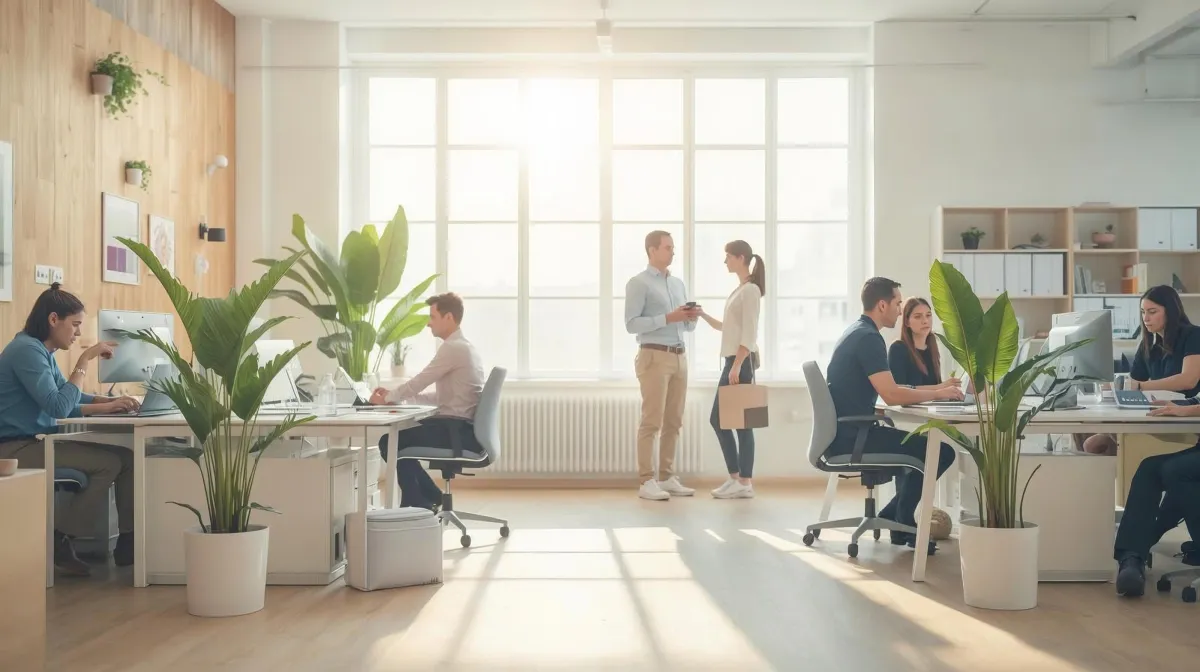 Arizona workplace environment enhanced through holistic cleaning by A3D Services.