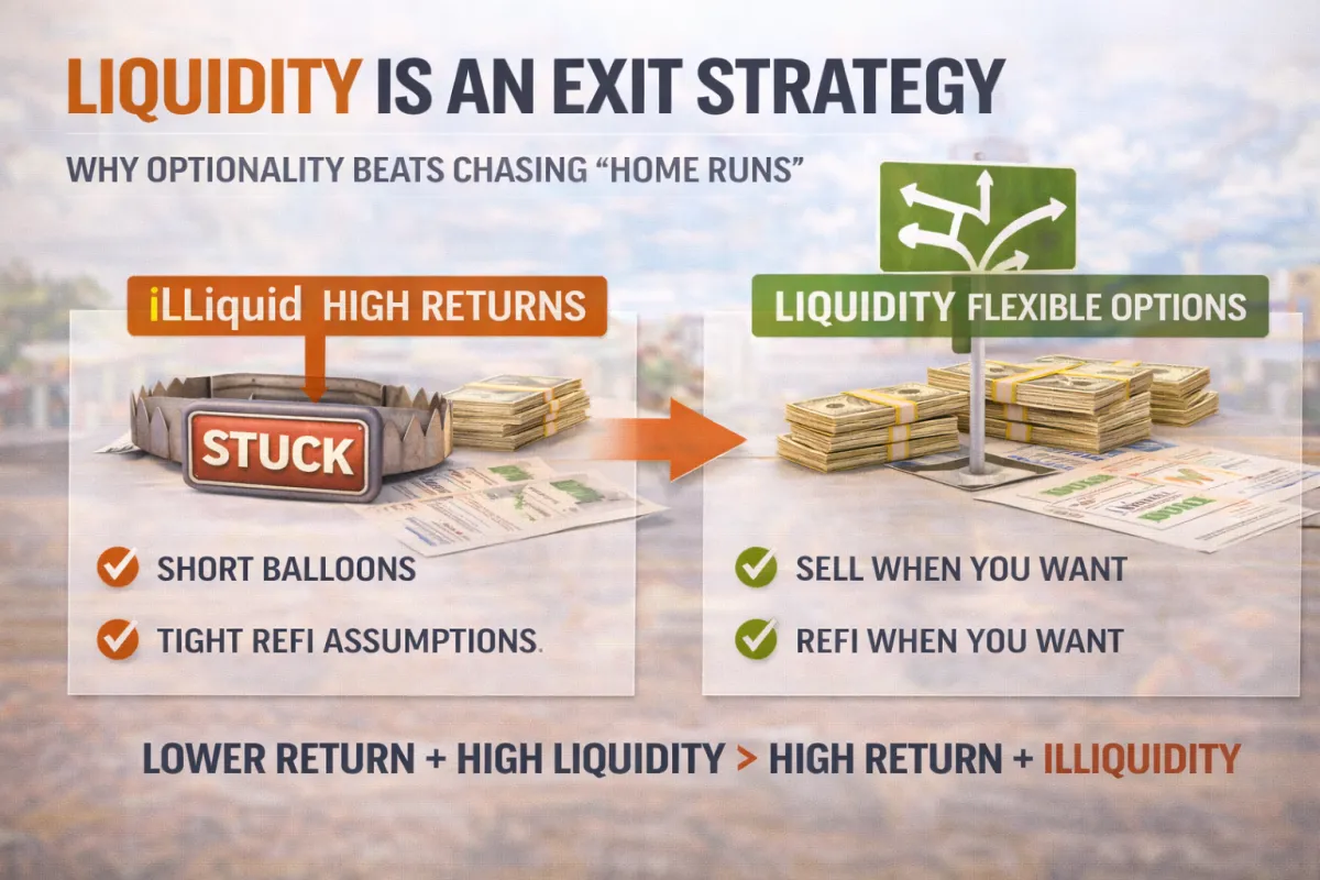 Liquidity Is an Exit Strategy