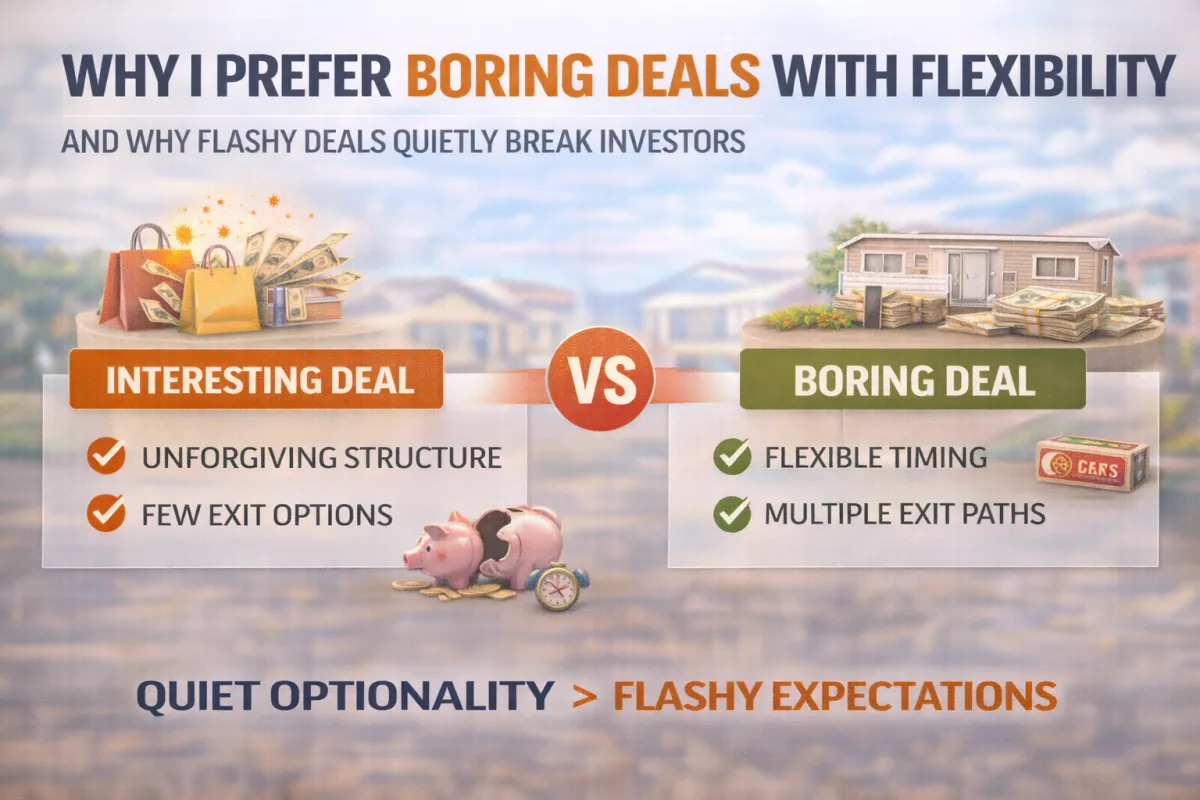 Why I Prefer Boring Deals With Flexibility